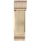 Ekena Millwork Traditional Traditional Rough Sawn Bracket w/ Offset Brace, Douglas Fir, 8"W x 24"D x 28"H BKT0806X24X28TRA01RDF - alternate 3